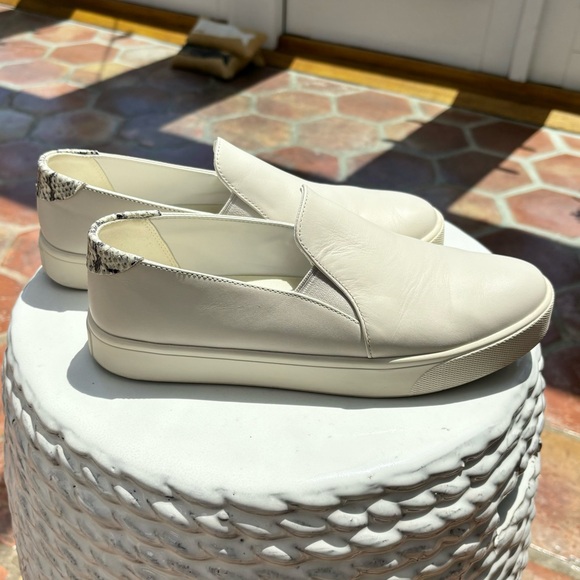 Cole Haan Grandpro White with Snakeskin Slip On - Picture 6 of 12